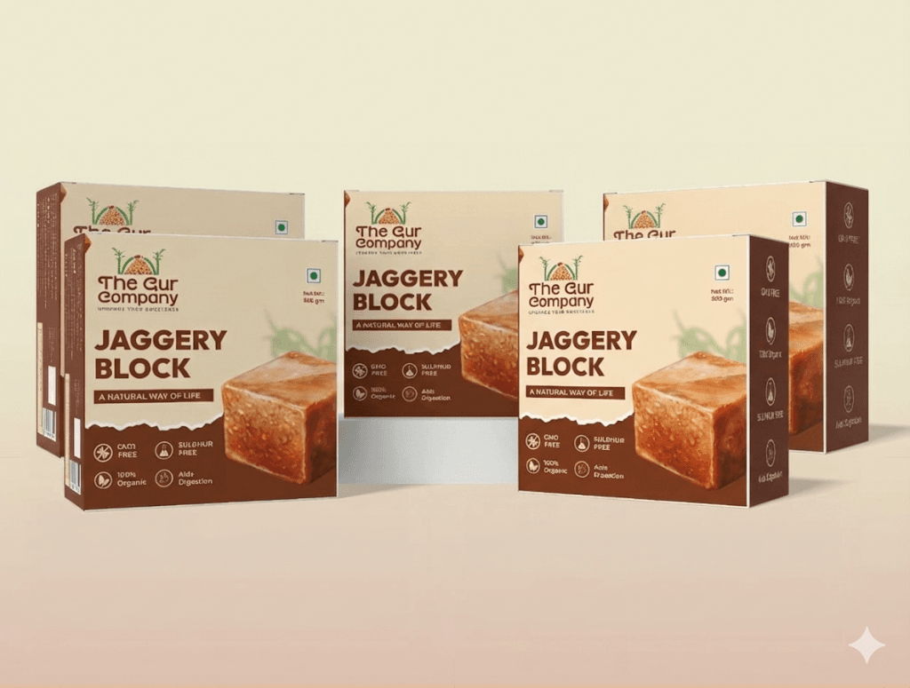 5 Jaggery Blocks - image 1