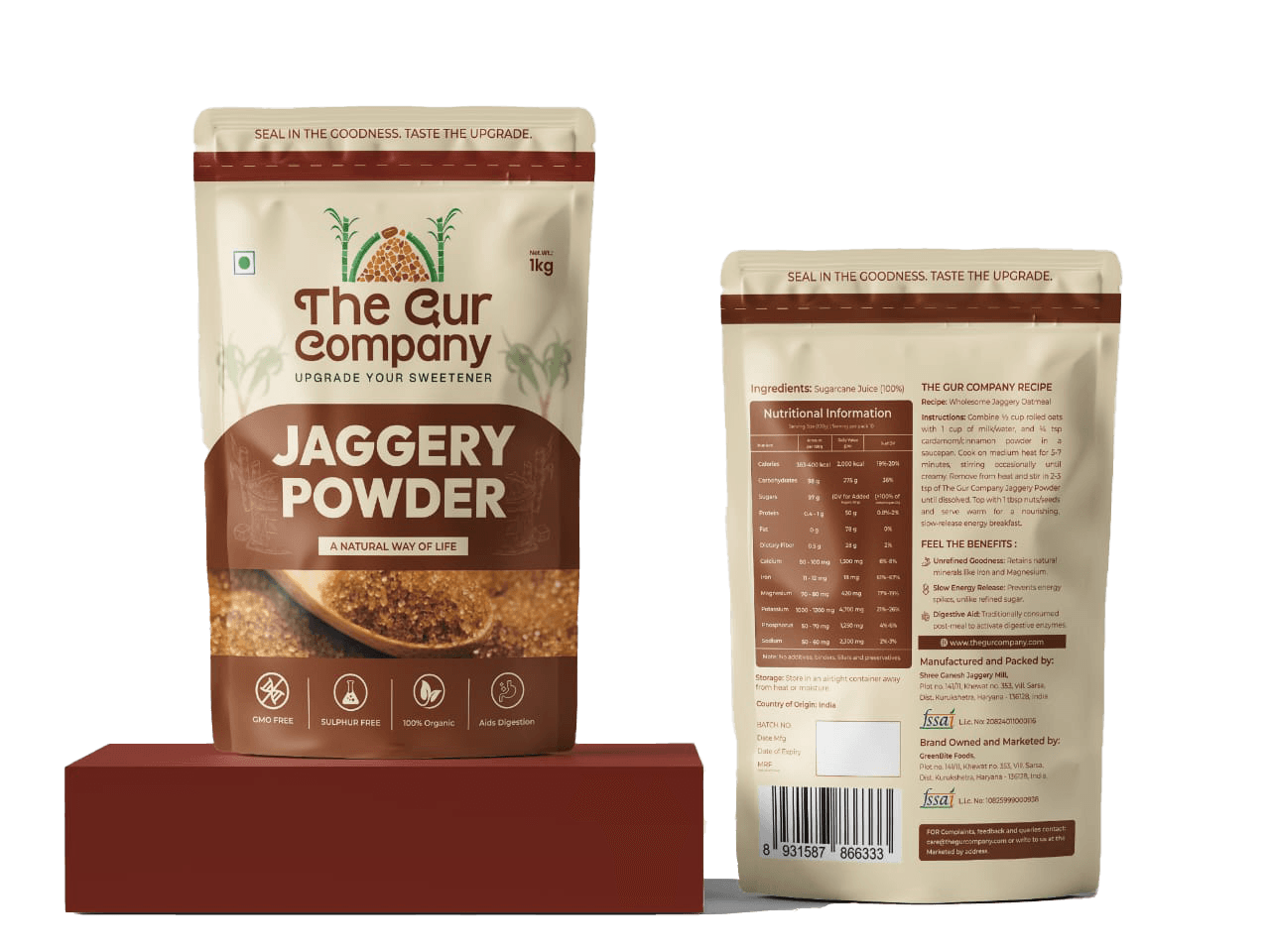 Premium Powder Jaggery (1kg)